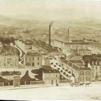 Bild der historischen Manufaktur von ARaymond in Grenoble