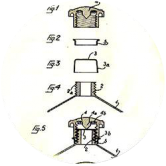 Esquema detallado de las partes del cierre hermético