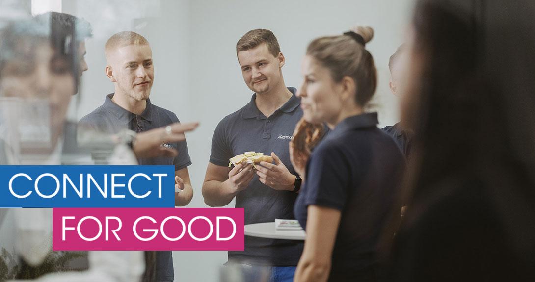 Campanha "connect for good"  